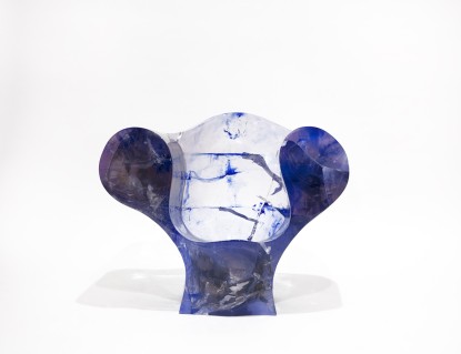 Ron Arad, Big Easy (crystalline) Mixing Blue, 2023